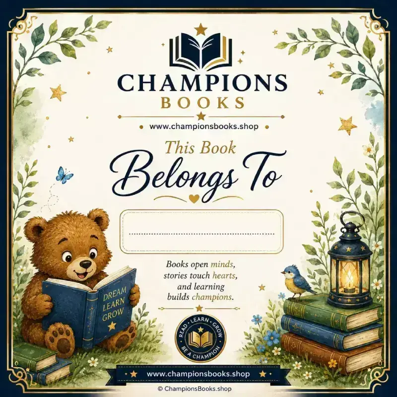 Printable This Book Belongs To Page for Young Readers
